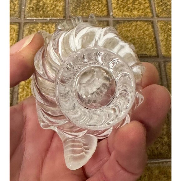 MCM Vintage Nina Ricci L’air du Temps Lalique Crystal Perfume Bottle-signed - Picture 6 of 8